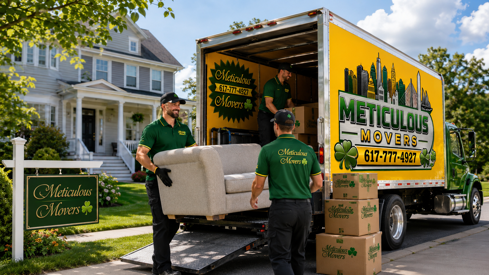 Meticulous Movers residential moving crew