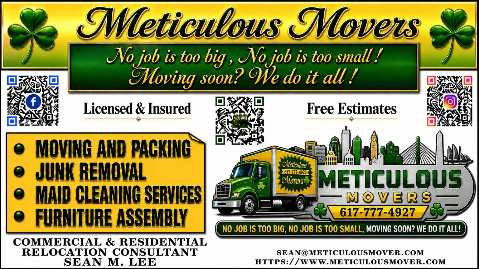 Cleaning Services - Meticulous Movers