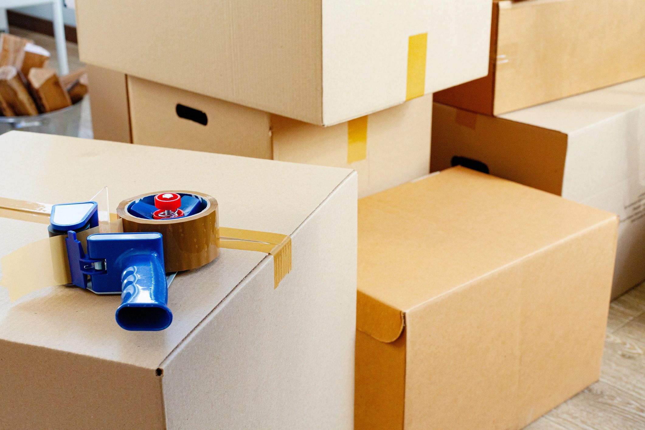 moving boxes and packing services